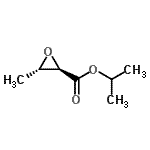 CAS#: 221203-39-0, Isopropyl (2R,3S)-3-Methyl-2-Oxiranecarboxylate