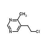 CAS#: 22126-35-8, 5-(2-Chloroethyl)-4-Methylpyrimidine