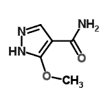 CAS#: 221300-31-8, 5-Methoxy-1H-Pyrazole-4-Carboxamide