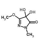 CAS#: 221325-68-4, 4,4-Dihydroxy-5-Methoxy-2-Methyl-2,4-Dihydro-3H-Pyrazol-3-One