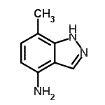 CAS#: 221681-73-8, 7-Methyl-1H-Indazol-4-Amine