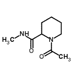 CAS#: 221690-21-7, 1-Acetyl-N-Methyl-2-Piperidinecarboxamide