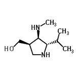 CAS#: 221876-51-3, [(3R,4R,5S)-5-Isopropyl-4-(Methylamino)-3-Pyrrolidinyl]Methanol