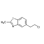 CAS#: 22240-44-4, 5-(2-Chloroethyl)-2-Methyl-1,3-Benzothiazole