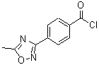 CAS#: 222541-76-6, 4-(5-Methyl-1,2,4-Oxadiazol-3-Yl)Benzoyl Chloride
