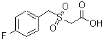 CAS#: 222639-41-0, [(4-Fluorobenzyl)Sulfonyl]Acetic Acid
