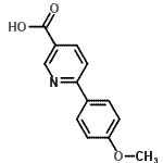 CAS#: 223127-23-9, 6-(4-Methoxyphenyl)Nicotinic Acid