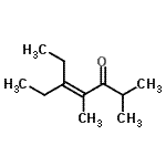 CAS#: 22319-29-5, 5-Ethyl-2,4-Dimethyl-4-Hepten-3-One