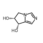 CAS#: 223410-28-4, (6R,7S)-6,7-Dihydro-5H-Pyrrolo[1,2-c]Imidazole-6,7-Diol