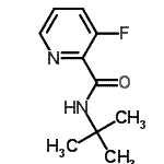 CAS#: 223444-91-5, 3-Fluoro-N-(2-Methyl-2-Propanyl)-2-Pyridinecarboxamide
