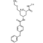 CAS#: 223472-31-9, N-[(2S,4S)-1-(Ethoxymethoxy)-5-(hydroxyamino)-4-methyl-5-oxo-2-pentanyl]-4-phenoxybenzamide