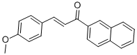 CAS#: 22359-67-7, 3-(4-Methoxyphenyl)-1-(2-Naphthalenyl)-2-Propen-1-One