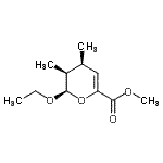CAS#: 223653-02-9, Methyl (2R,3S,4S)-2-Ethoxy-3,4-Dimethyl-3,4-Dihydro-2H-Pyran-6-Carboxylate