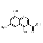 CAS#: 22366-37-6, 4,8-Dihydroxy-6-Methyl-3-Quinolinecarboxylic Acid