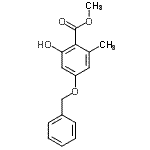 CAS#: 22375-05-9, Methyl 4-(Benzyloxy)-2-Hydroxy-6-Methylbenzoate