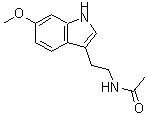 CAS 登录号：22375-73-1， N-[2-(6-甲氧基-1H-吲哚-3-基)乙基]乙酰胺