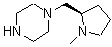 CAS#: 224309-74-4, 1-{[(2R)-1-Methyl-2-Pyrrolidinyl]Methyl}Piperazine