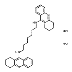 CAS#: 224445-12-9, N,N'-Di(1,2,3,4-Tetrahydro-9-Acridinyl)-1,7-Heptanediamine Dihydrochloride