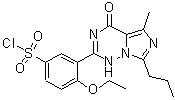 CAS 登录号：224789-26-8， 4-乙氧基-3-(5-甲基-4-氧代-7-丙基-1,4-二氢咪唑并[5,1-f][1,2,4]三嗪-2-基)苯磺酰氯