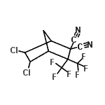CAS#: 224790-70-9, 5,6-Dichloro-3,3-Bis(Trifluoromethyl)Bicyclo[2.2.1]Heptane-2,2-Dicarbonitrile