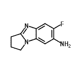 CAS#: 2248-44-4, 6-Fluoro-2,3-Dihydro-1H-Pyrrolo[1,2-a]Benzimidazol-7-Amine