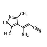 CAS#: 225220-78-0, (2Z)-3-Amino-3-(3,5-Dimethyl-1H-Pyrazol-4-Yl)Acrylonitrile