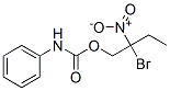CAS 登录号:22527-72-6, (2-溴-2-硝基丁基) N-苯基氨基甲酸酯