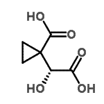 CAS 登录号：225518-74-1， 1-[(R)-羧基(羟基)甲基]环丙烷羧酸