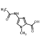 CAS 登录号：225667-16-3， 4-乙酰氨基-1-甲基-1H-咪唑-2-羧酸