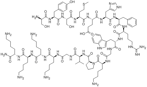 CAS 登录号：22572-04-9， 可达克肽
