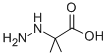 CAS 登录号：22574-05-6， 2-肼基-2-甲基-丙酸