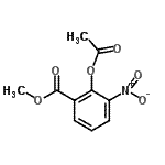 CAS#: 22621-42-7, Methyl 2-Acetoxy-3-Nitrobenzoate
