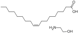 CAS 登录号：2272-11-9， 2-氨基乙醇;(E)-十八碳-9-烯酸