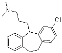 CAS#: 22725-40-2, 3-Chloro-10,11-Dihydro-N,N-Dimethyl-5H-Dibenzo[a,d]Cycloheptene-5-(1-Propanamine)