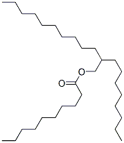 CAS 登录号：22766-85-4， 2-辛基十二烷基癸酸酯