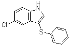 CAS#: 227803-35-2, 5-Chloro-3-(Phenylsulfanyl)-1H-Indole