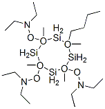 CAS#: 22803-29-8, [(8-Butyl-2,4,6,8-Tetramethylcyclotetrasiloxane-2,4,6-Triyl)Tri(Oxy)]Tris(Diethylamine)