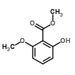 CAS 登录号：22833-69-8， 甲基2-羟基-6-甲氧基苯甲酸酯