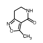 CAS#: 229308-47-8, 3-Methyl-6,7-Dihydro[1,2]Oxazolo[4,3-c]Pyridin-4(5H)-One