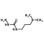 CAS 登录号：229321-94-2， N-[3-(二甲基氨基)丙基]氨基甲酰肼