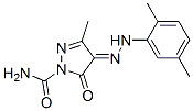 CAS#: 22948-54-5, (4E)-4-[(2,5-Dimethylphenyl)Hydrazinylidene]-3-Methyl-5-Oxo-Pyrazole-1-Carboxamide