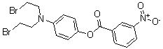 CAS#: 22953-43-1, 4-[Bis(2-Bromoethyl)Amino]Phenyl 3-Nitrobenzoate