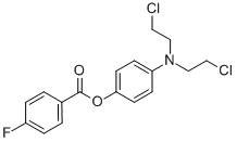 CAS#: 22953-56-6, 4-(Bis(2-Chloroethyl)Amino)-Phenol 4-Fluorobenzoate