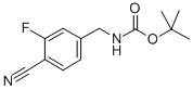 CAS 登录号：229623-55-6， [(4-氰基-3-氟苯基)甲基]-氨基甲酸叔丁酯