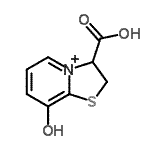 CAS#: 23003-39-6, 3-Carboxy-8-Hydroxy-2,3-Dihydro[1,3]Thiazolo[3,2-a]Pyridin-4-Ium
