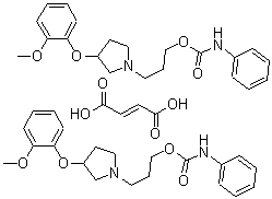 CAS#: 23044-19-1, But-2-Enedioic Acid, 3-[3-(2-Methoxyphenoxy)Pyrrolidin-1-Yl]Propyl N-Phenylcarbamate