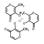 CAS#: 23058-19-7, Aluminium Tris(2-Methyl-4-Oxo-4H-Pyran-3-Olate)