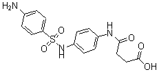 CAS#: 23093-94-9, N-[4-(4-Aminophenylsulfonylamino)Phenyl]Succinamidic Acid