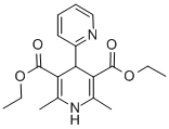 CAS#: 23125-28-2, 2,6-Dimethyl-4-(2-Pyridyl)-1,4-Dihydropyridine-3,5-Dicarboxylic Acid Diethyl Ester