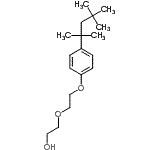 CAS#: 2315-61-9, 2-{2-[4-(2,4,4-Trimethyl-2-Pentanyl)Phenoxy]Ethoxy}Ethanol
